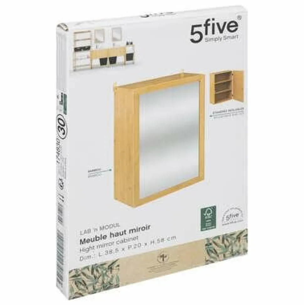 Szafka wisząca Lab n`Modul z pojedynczym lustrem