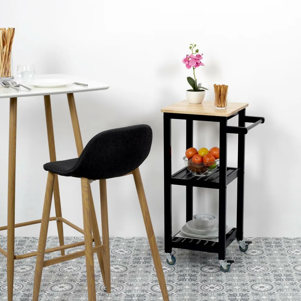 Szafka/ wózek Bish czarny