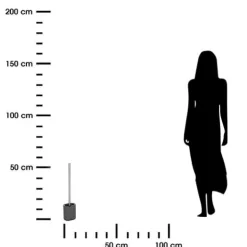 Szczotka do WC Siliflex szara
