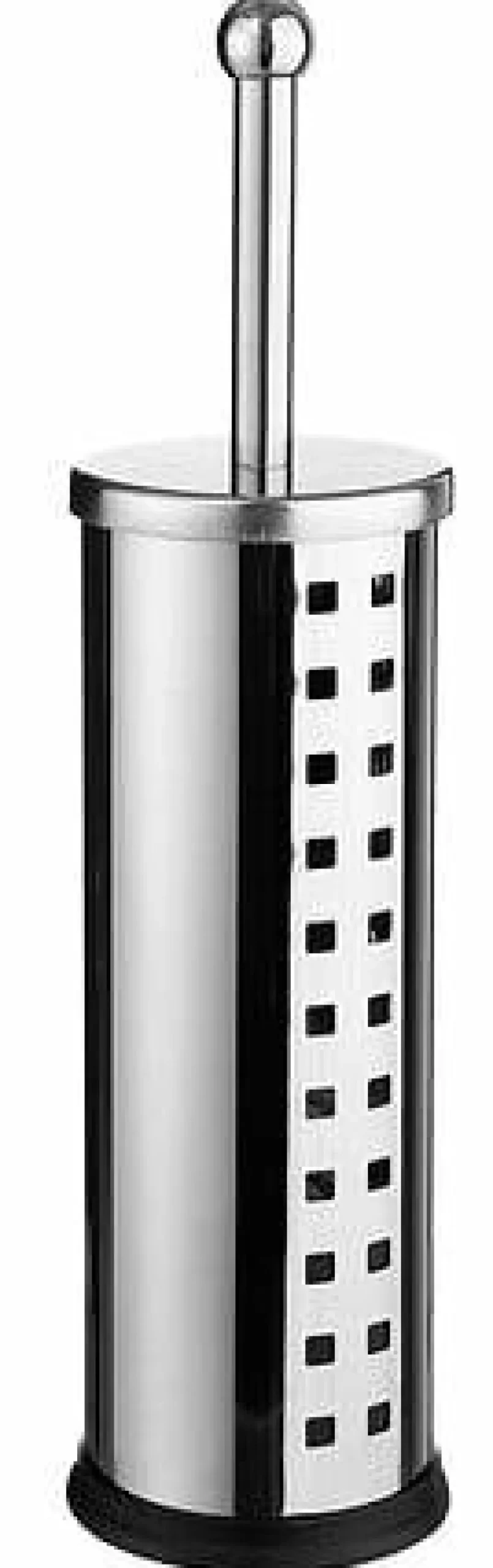 Szczotka toaletowa Cube ze stali nierdzewnej