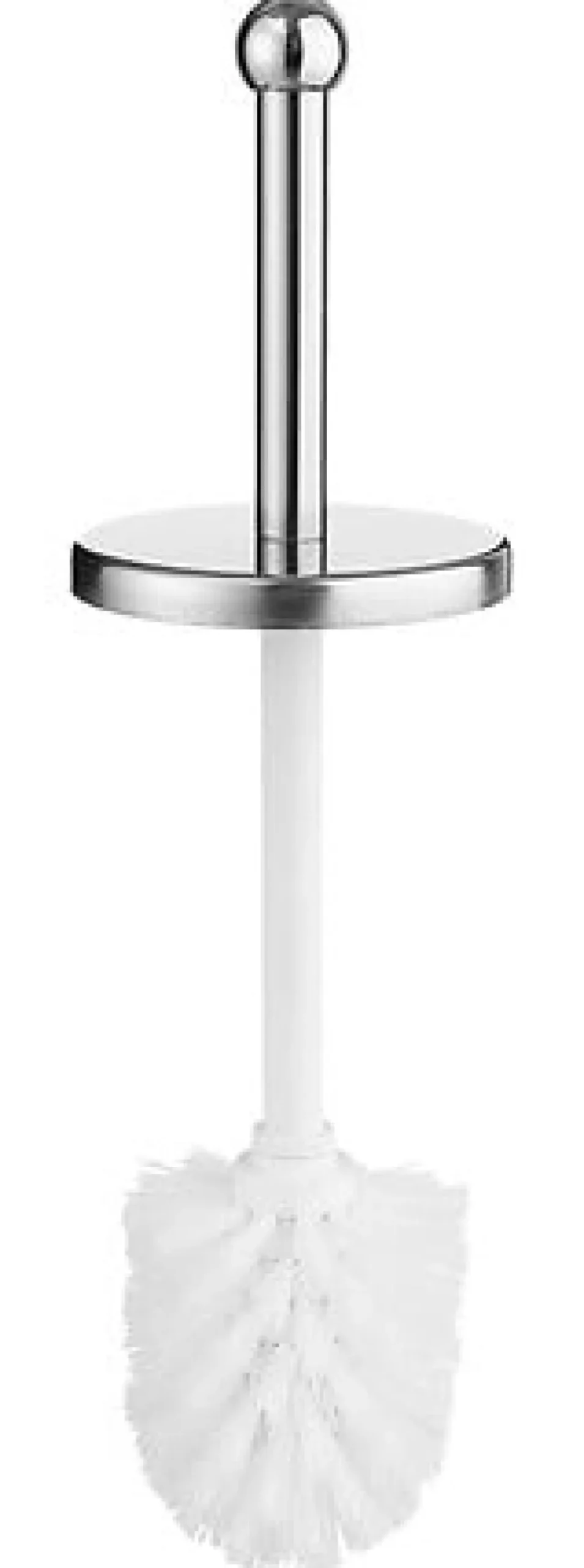 Szczotka toaletowa Cube ze stali nierdzewnej