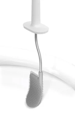 Szczotka toaletowa, szara, Flex JJ