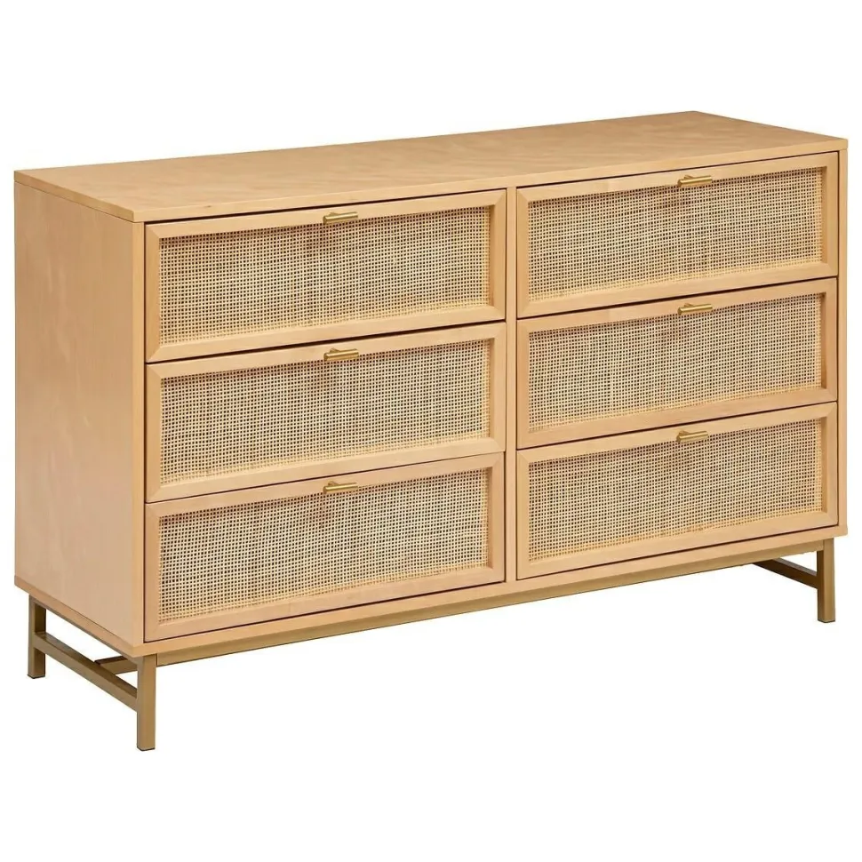 Szeroka komoda Rayo rattan