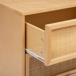 Szeroka komoda Rayo rattan