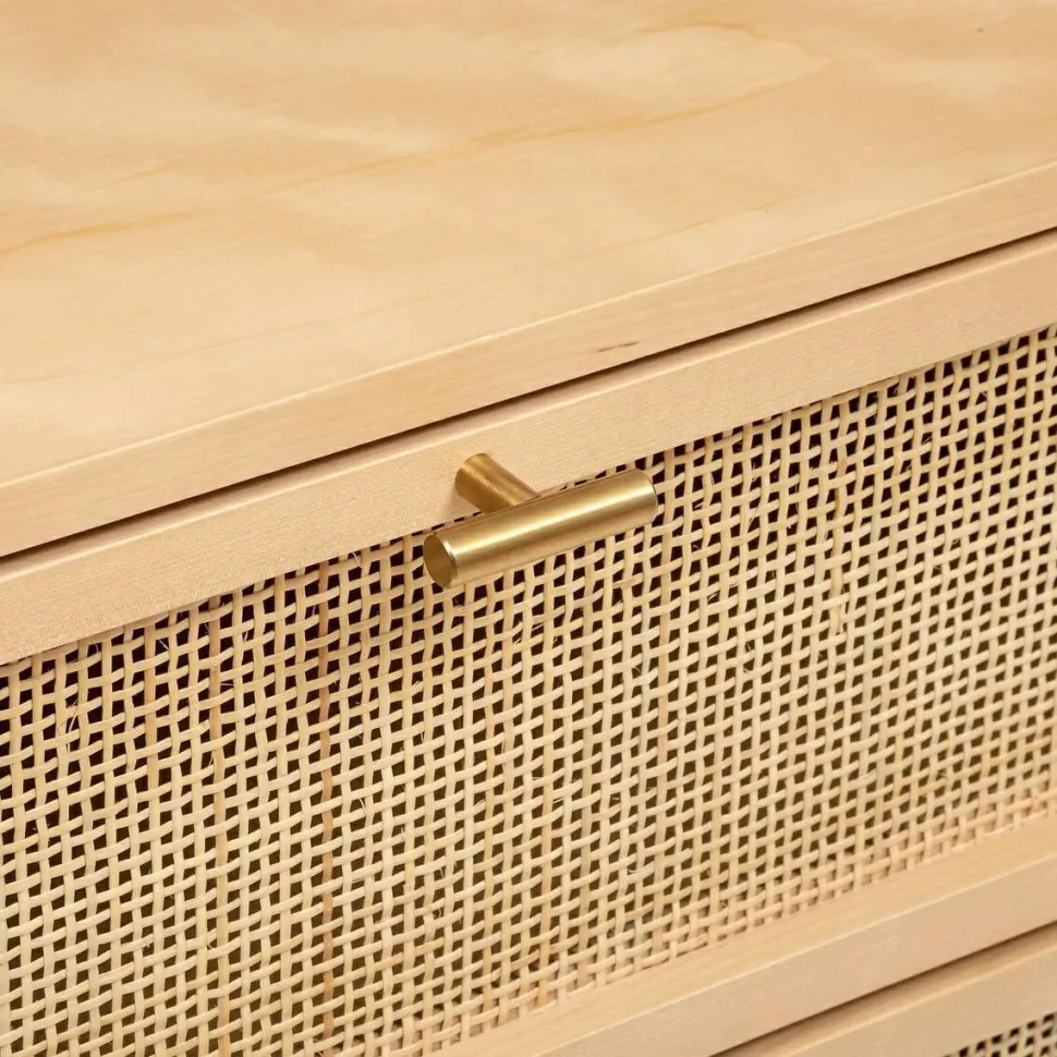 Szeroka komoda Rayo rattan