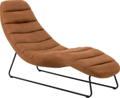 Szezlong Chaplin brązowy Kentucky brandy  9