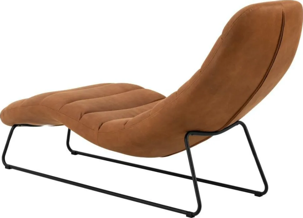 Szezlong Chaplin brązowy Kentucky brandy 9