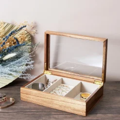 Szkatułka drewniana Akacja
