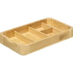 Szkatułka z lustrem bambusowa