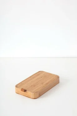 Szkatułka z lustrem bambusowa