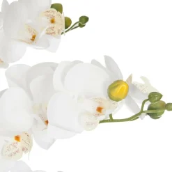 Sztuczna orchidea z marmurową doniczką    65 cm