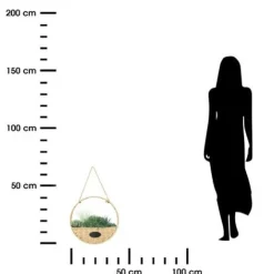Sztuczna roślina wisząca 40 cm