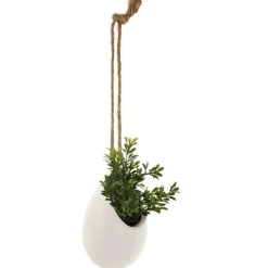 Sztuczna roślina wisząca ciemna 11 cm