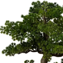 Sztuczne drzewko Bonsai 86cm w czarnej ceramicznej donicy