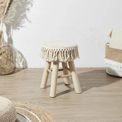 Taboret Pampa beżowy