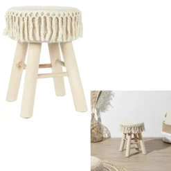 Taboret Pampa beżowy