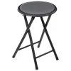 Taboret składany szary