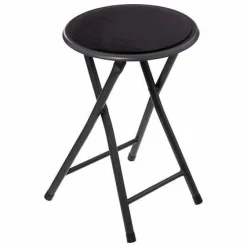 Taboret składany VIC czarny