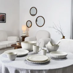 Talerz głęboki Vlora 20cm beżowy