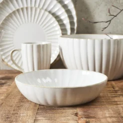 Talerz głęboki Vlora 20cm beżowy