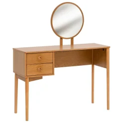 Toaletka Charlie 2-szufladowa drewniana