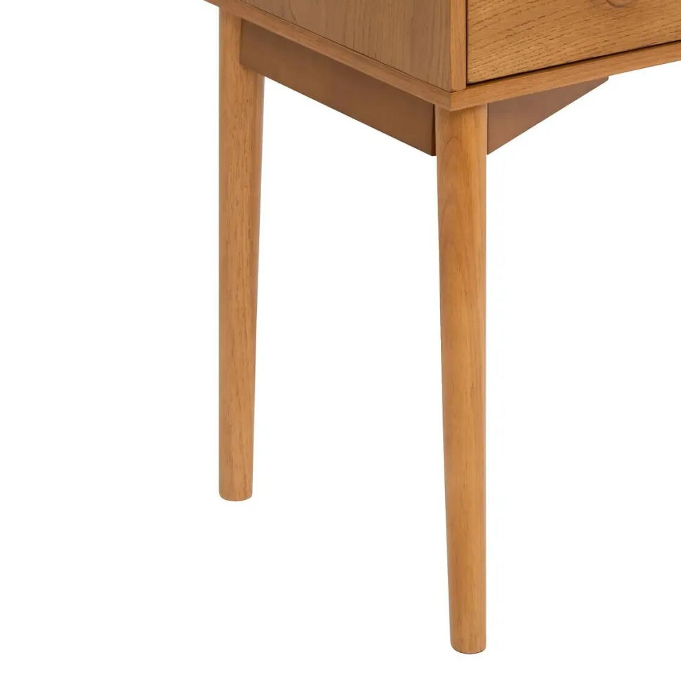 Toaletka Charlie 2-szufladowa drewniana