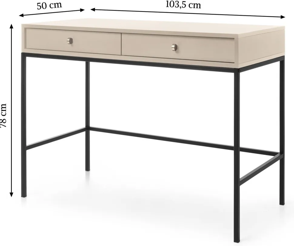 Toaletka Evora beżowa