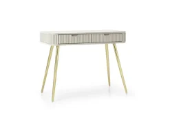 Toaletka Seda beżowa/ nogi złote