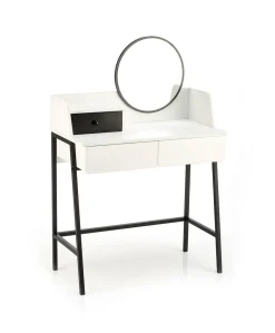 Toaletka Sonia biała/czarna