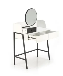 Toaletka Sonia biała/czarna