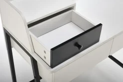 Toaletka Sonia biała/czarna