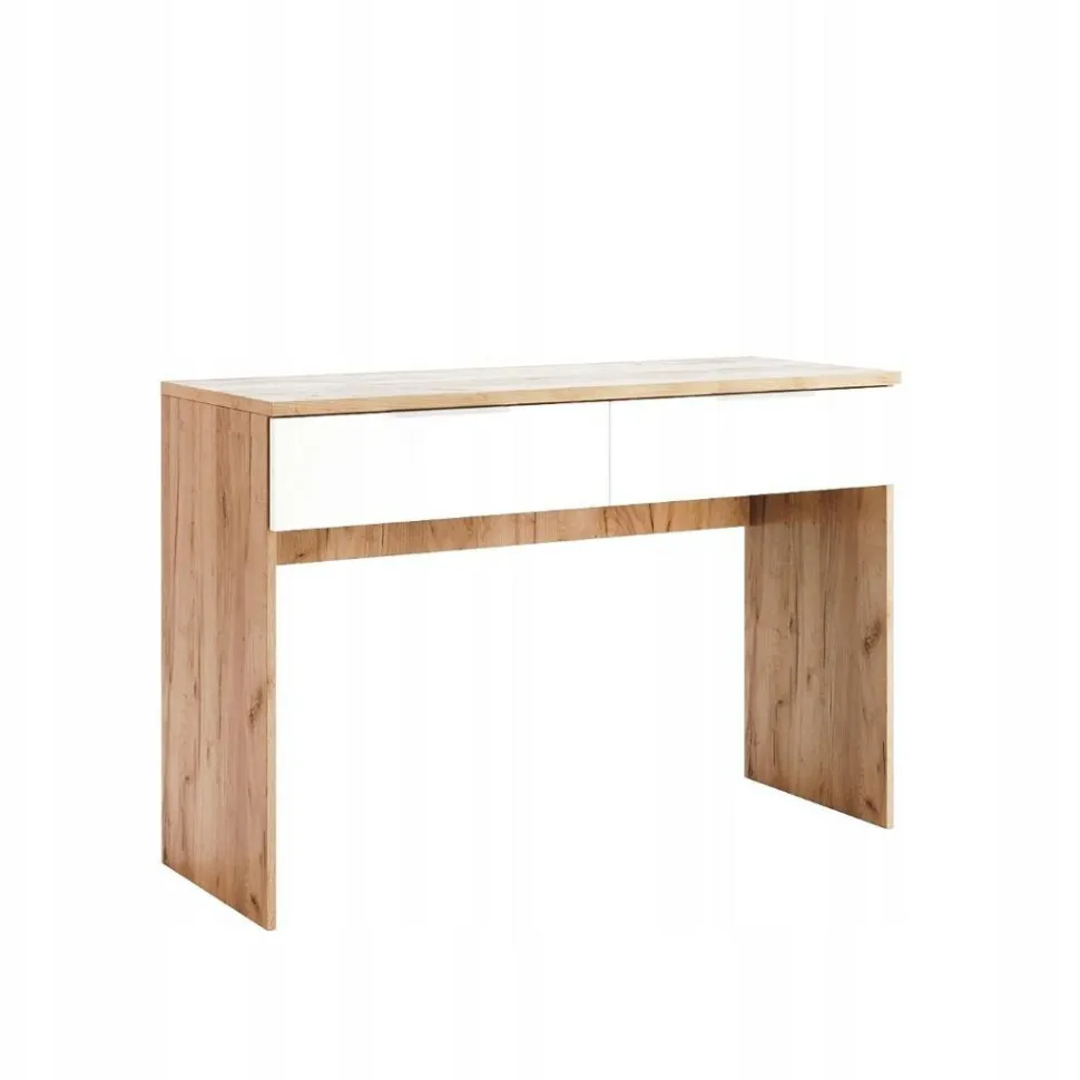 Toaletka Tissa dąb craft/biały połysk