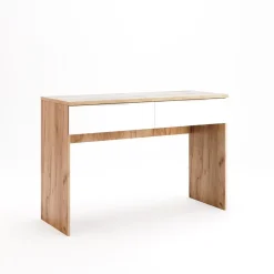 Toaletka Tissa dąb craft/biały połysk