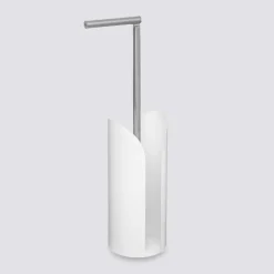 Uchwyt na papier toaletowy Kho biały