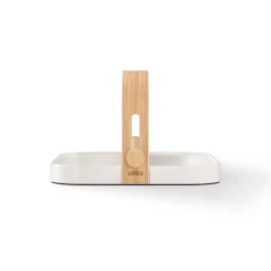 Uchwyt na serwetki Bellwood biały/ naturalny