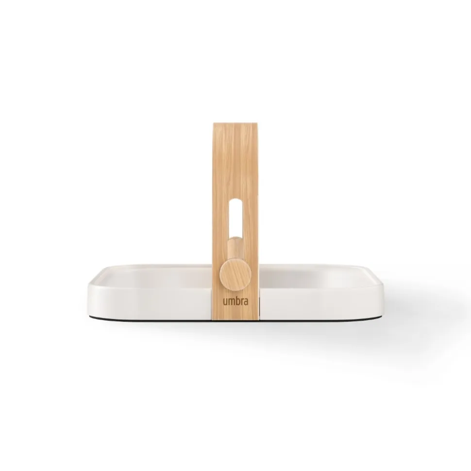 Uchwyt na serwetki Bellwood biały/ naturalny