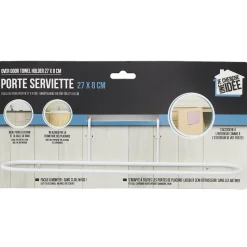 Uchwyt/ wieszak na ścierkę/ ręcznik kuchenny biały