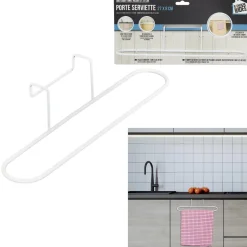 Uchwyt/ wieszak na ścierkę/ ręcznik kuchenny biały