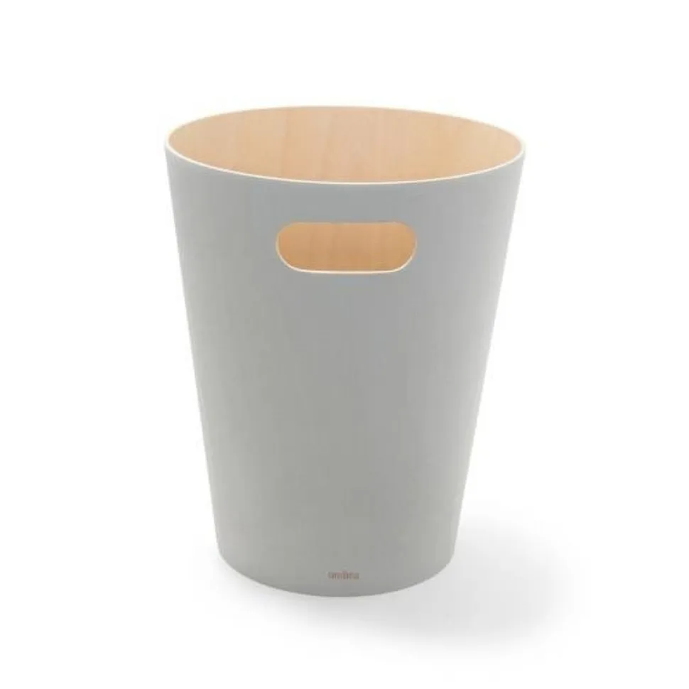 UMBRA - Kosz, szary WOODROW