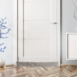 Wałek pod drzwi przeciw przeciągom szary