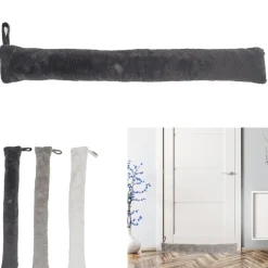 Wałek pod drzwi przeciw przeciągom beżowy