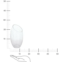 Wazon Crack pękaty ścięty 23cm