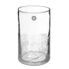 Wazon Crackle 20cm transparentny