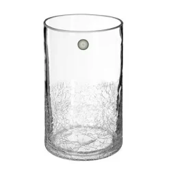 Wazon Crackle 20cm transparentny