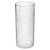 Wazon Craquele 30 cm transparentny
