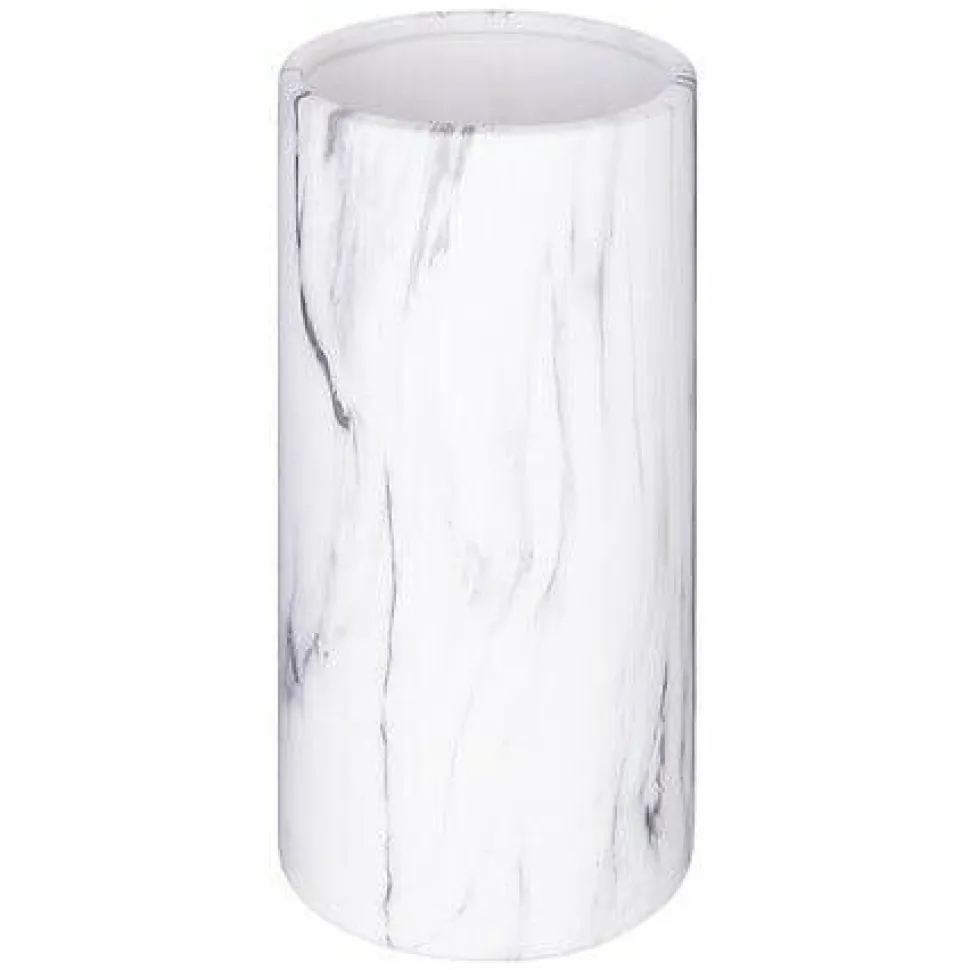 Wazon cylindryczny efekt marmuru 20cm