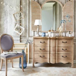 Wazon Dame J szklany 73cm zielony