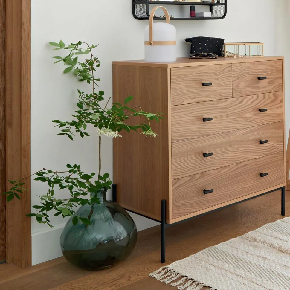 Wazon Dame Jeanne szklany 33cm zielony