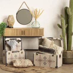 Wazon Dame Jeanne szklany 33cm