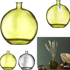 Wazon Lerco szklany zielony